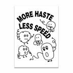 Cartoon Canvas Poster - Better Than Cheese, Coffee Time, Book & Beer