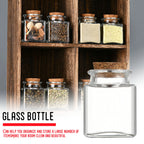 Airtight Glass Storage Jars for Kitchen Organization