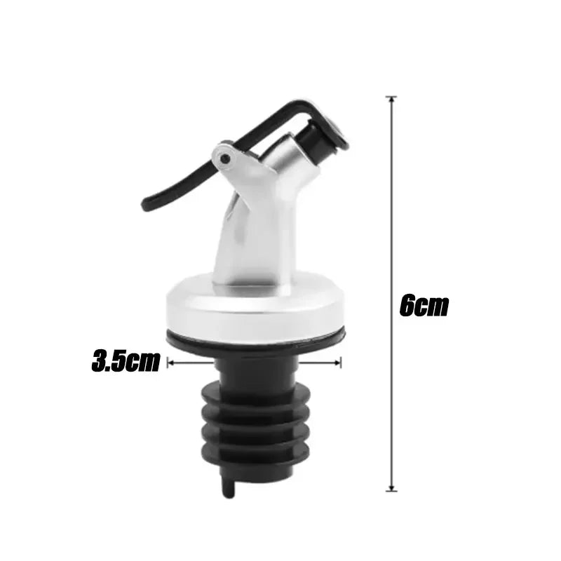 Leak-proof Oil Bottle Stopper and Pourer Set