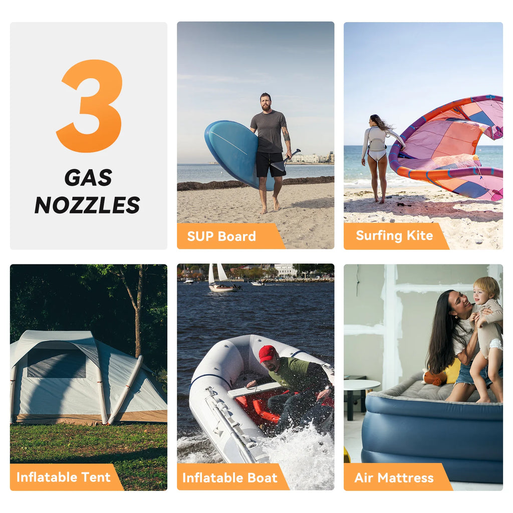 Electric 20PSI SUP Pump for Paddle Boards