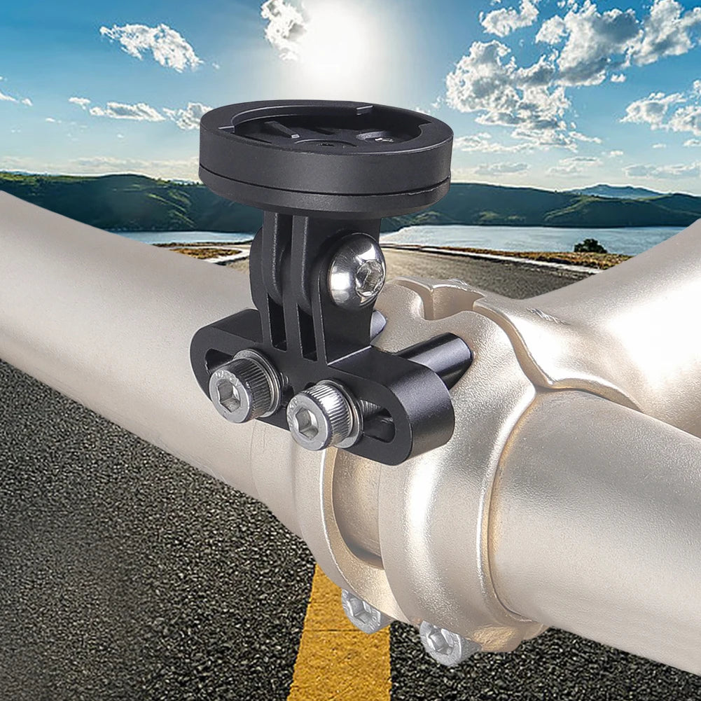 Adjustable Angle Bike Computer Mount for Outdoor Sports