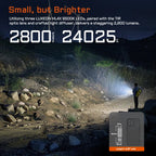 Compact 2800 Lumens EDC LED Flashlight