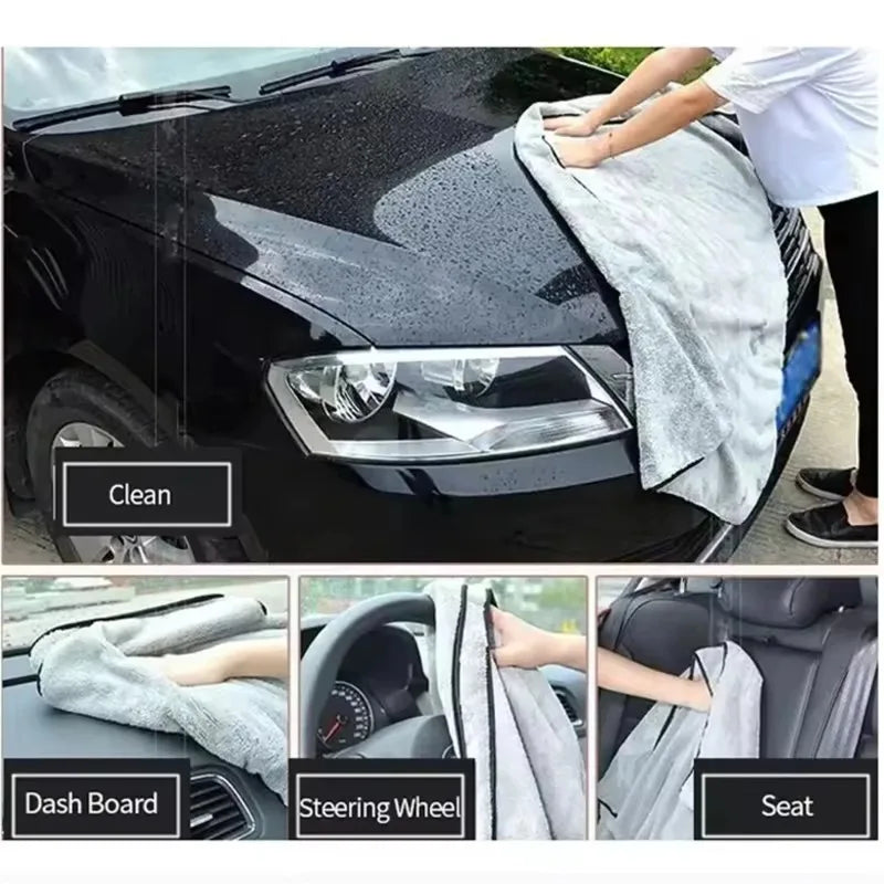 High Absorbency Microfiber Towels for Car Cleaning