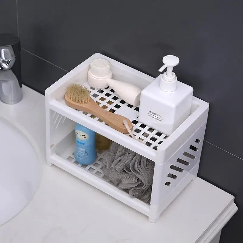 Desktop Storage Rack | Dorm Desk + Aesthetic Organizer