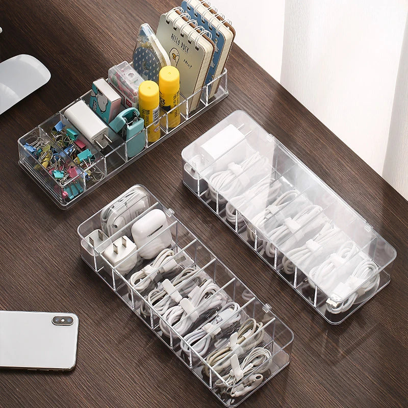 Dust Proof Cable Storage Box for Organizing Cords