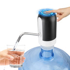 Automatic Water Pump Dispenser - USB Rechargeable with LED Light