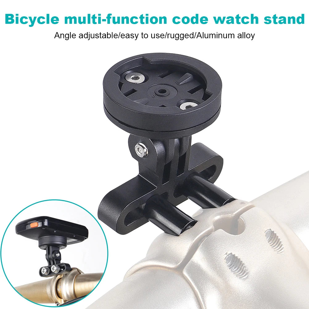 Adjustable Angle Bike Computer Mount for Outdoor Sports