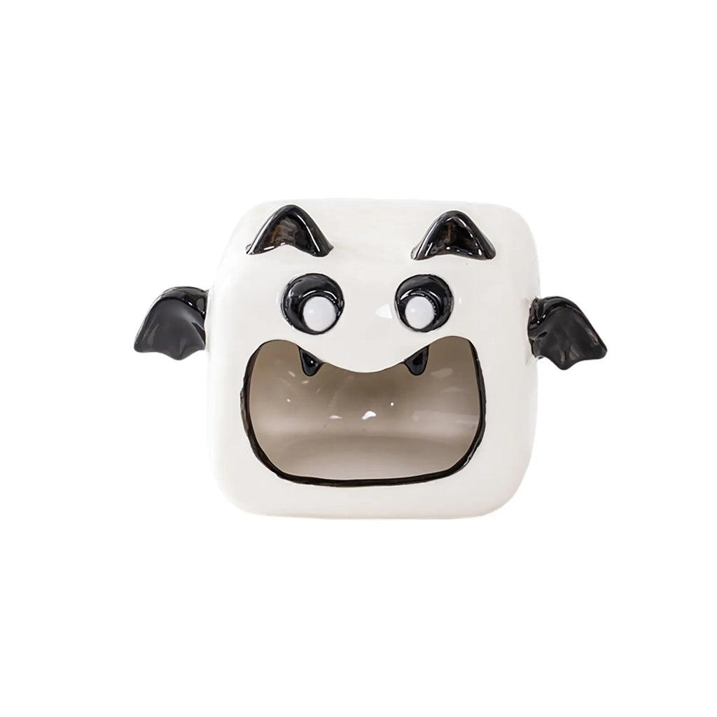 Halloween Candle Holders Set - Pumpkin, Ghost & Bat Decor