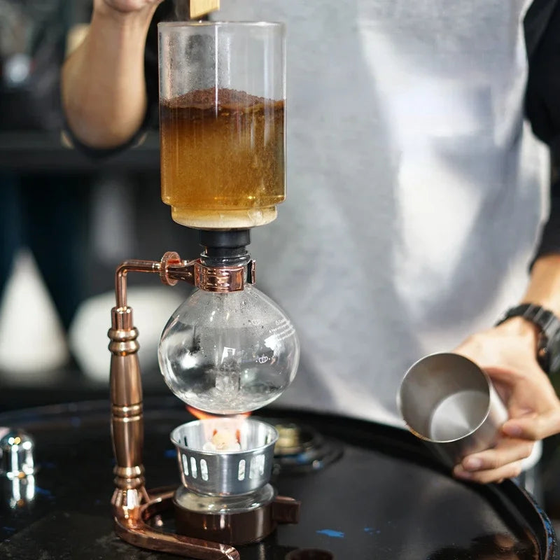 Siphon Coffee Maker with 3/5 Cup Capacity