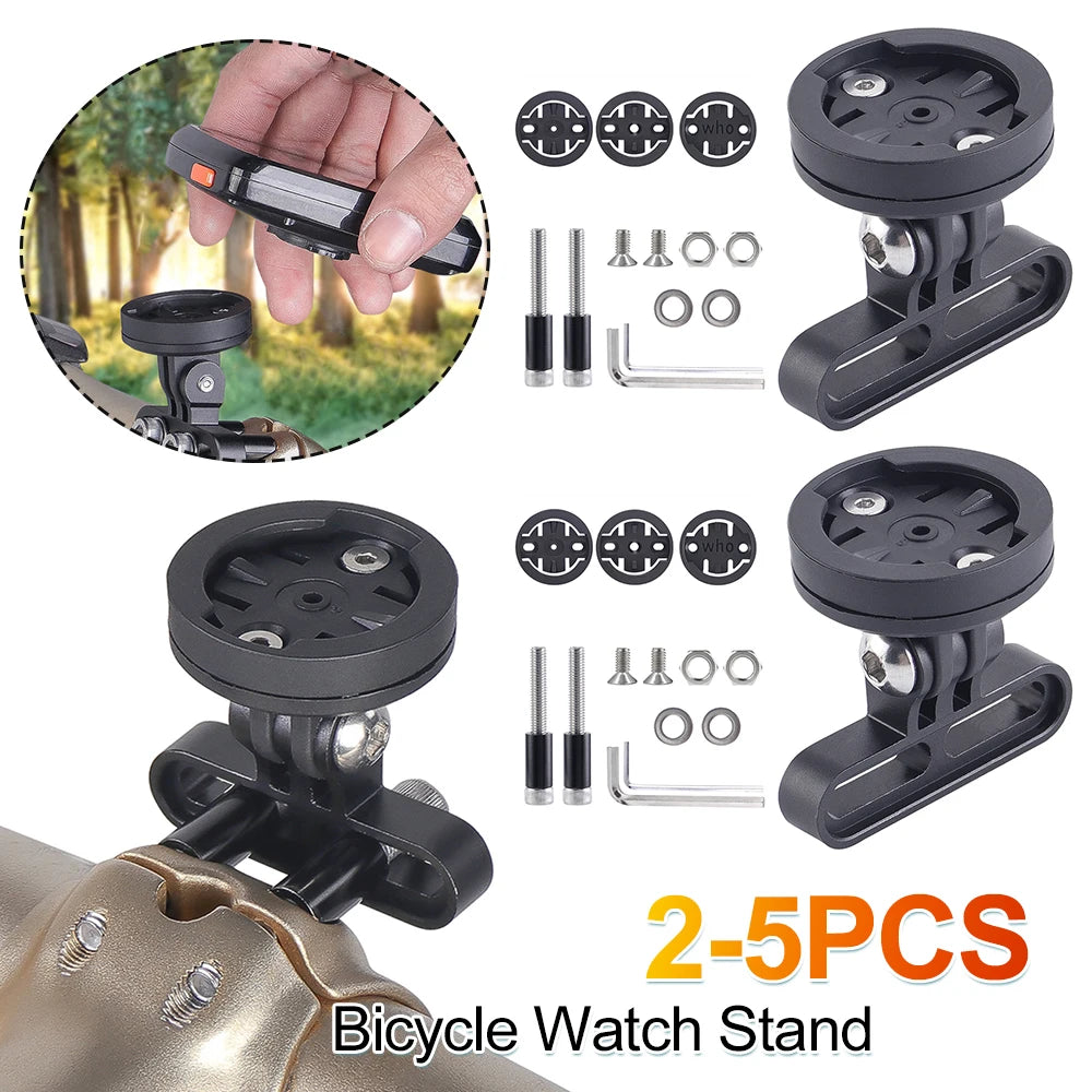 Adjustable Angle Bike Computer Mount for Outdoor Sports