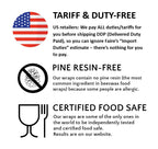 Beeswax Food Wraps: Eco-Friendly Reusable Food Covers (3 Pack)